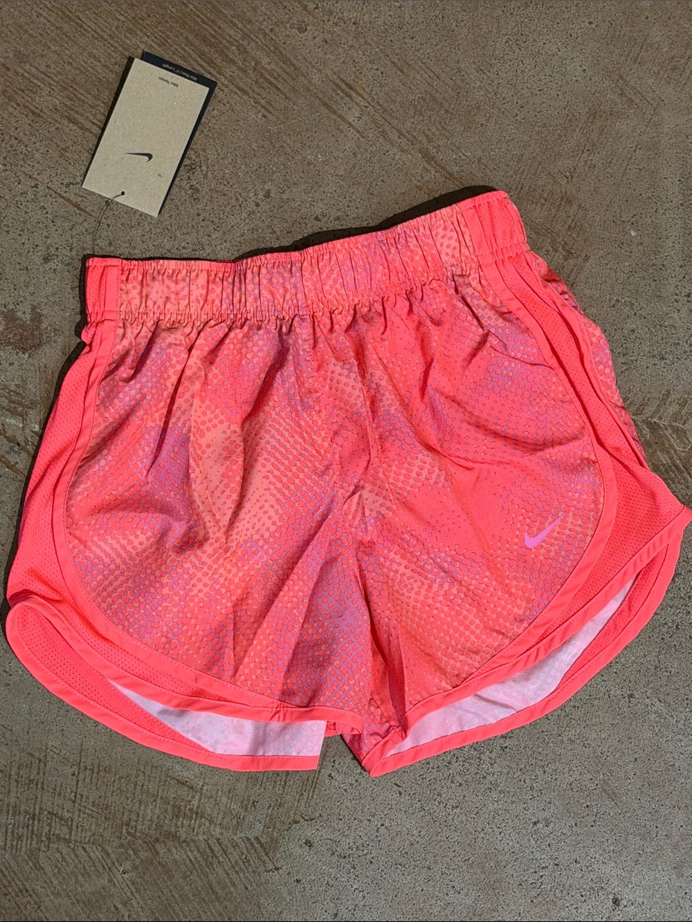 Nike Tempo Coral/Lavender Running Shorts